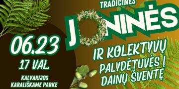 Tradicinės Joninės ir kolektyvų palydėtuvės į Dainų šventę