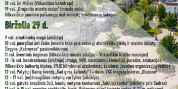 Vilkaviškio miesto šventė „Mano miestas Lietuvoj įrašytas“