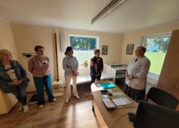 Vilkaviškio valdžios atstovai lankėsi medicinos punktuose