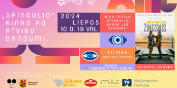 „Spindulio“ kinas po atviru dangumi - DEVINTAS ŽINGSNIS