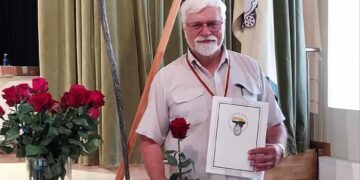 Pilviškių seniūnijos seniūnas apdovanotas sidabrinės krivūlės ženklu