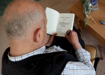 Kazlų Rūdoje savo naujausią knygą pristatė Henrikas Vaitiekūnas