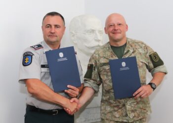 Lietuvos policija pasirašė bendradarbiavimo sutartį su Šaulių sąjunga
