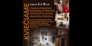 Marijampoliečiai kviečiami į Tauro apygardos partizanų ir tremties muziejaus atnaujintų ekspozicijų atidarymą