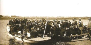 Jurbarko - Kidulių perkėla per Nemuną tarpukaryje