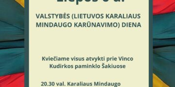 LIETUVOS VALSTYBĖS IR TAUTIŠKOS GIESMĖS DIENOS MINĖJIMAS Šakiuose