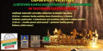 LIETUVOS VALSTYBĖS IR TAUTIŠKOS GIESMĖS DIENOS MINĖJIMAS Slavikuose