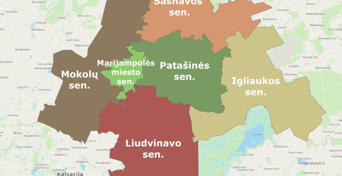 Marijampolės savivaldybės seniūnijos