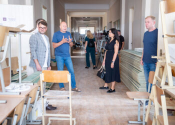 Mokyklose įsibėgėja Tūkstantmečio mokyklų programos darbai