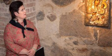 Parodos „Jų akys žvelgia į sąžinę“ lankymas su kuratoriumi