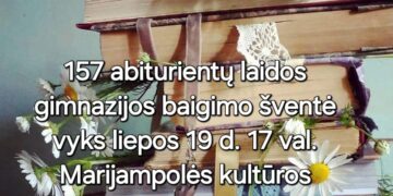 Rygiškių Jono gimnazijos brandos atestatų įteikimo šventė