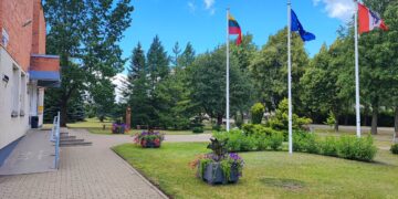 Sasnavos seniūnijoje puošiama aplinka ir atliekami infrastruktūros darbai