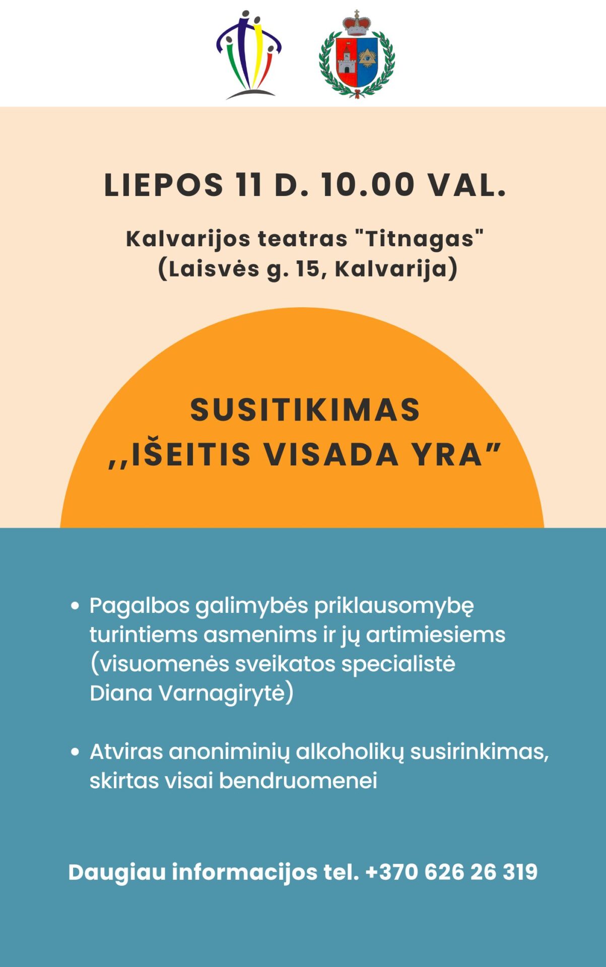 Susitikimas „Išeitis visada yra“