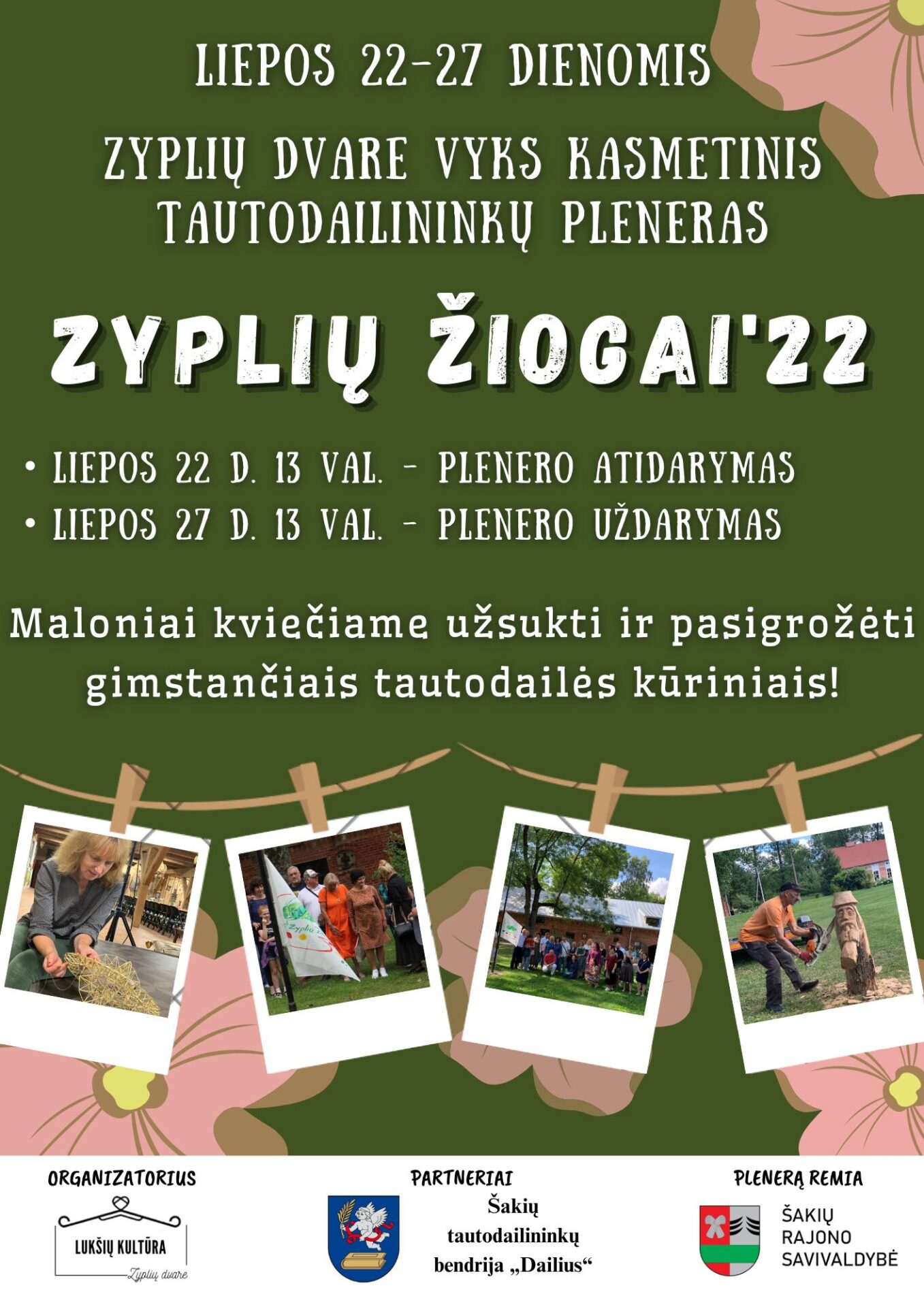 TAUTODAILININKŲ PLENERS „ZYPLIŲ ŽIOGAI-22“