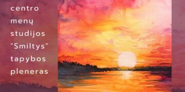 Tapybos pleneras „Akvareliniai viražai“