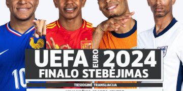 UEFA EURO 2024 finalo stebėjimas