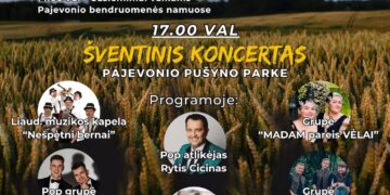 VASARA PAJEVONY 2024