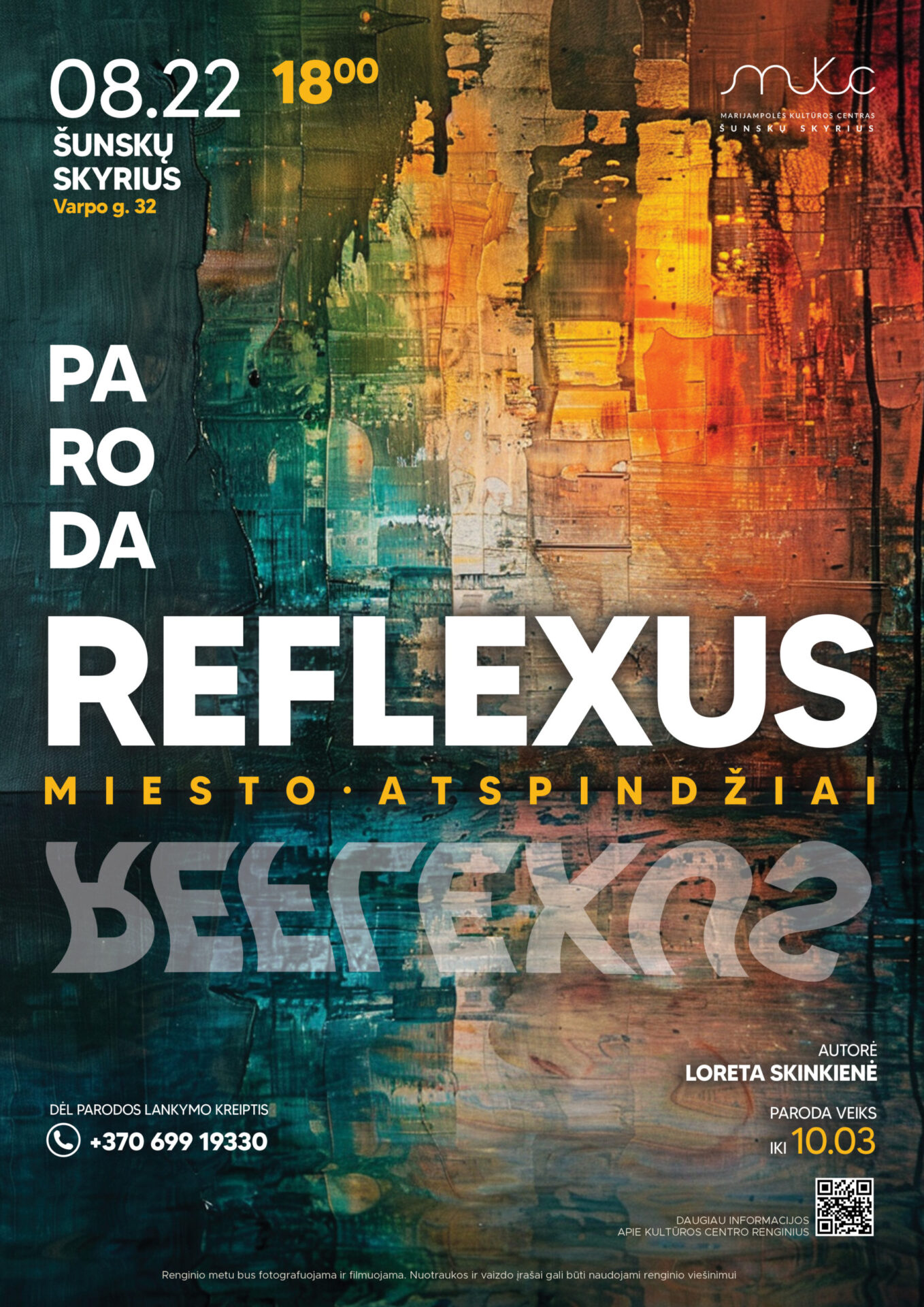 Paroda REFLEXUS. MIESTO ATSPINDŽIAI | Šunskai