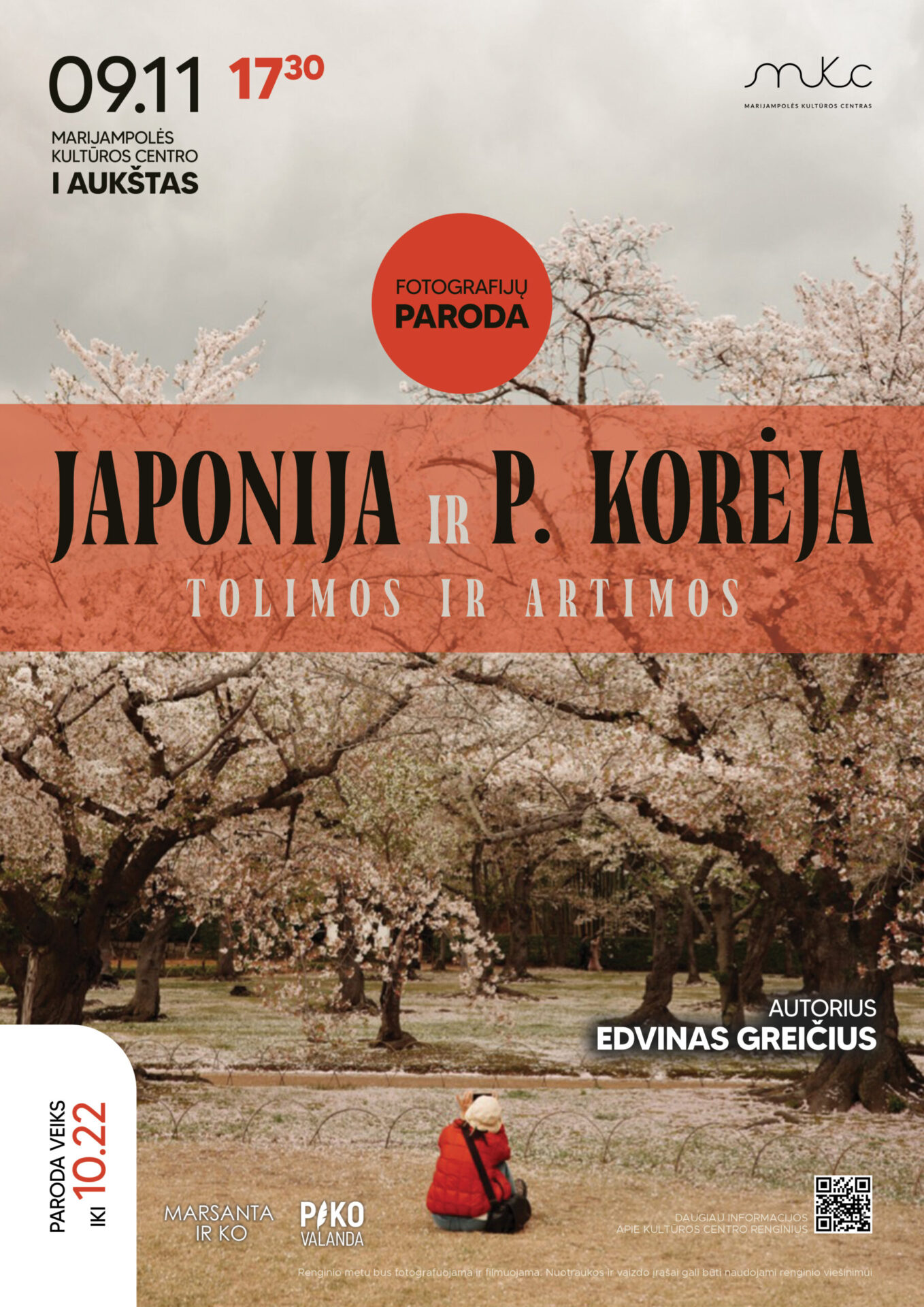 Edvino Greičiaus autorinė fotografijų paroda „JAPONIJA IR P. KORĖJA. TOLIMOS IR ARTIMOS”