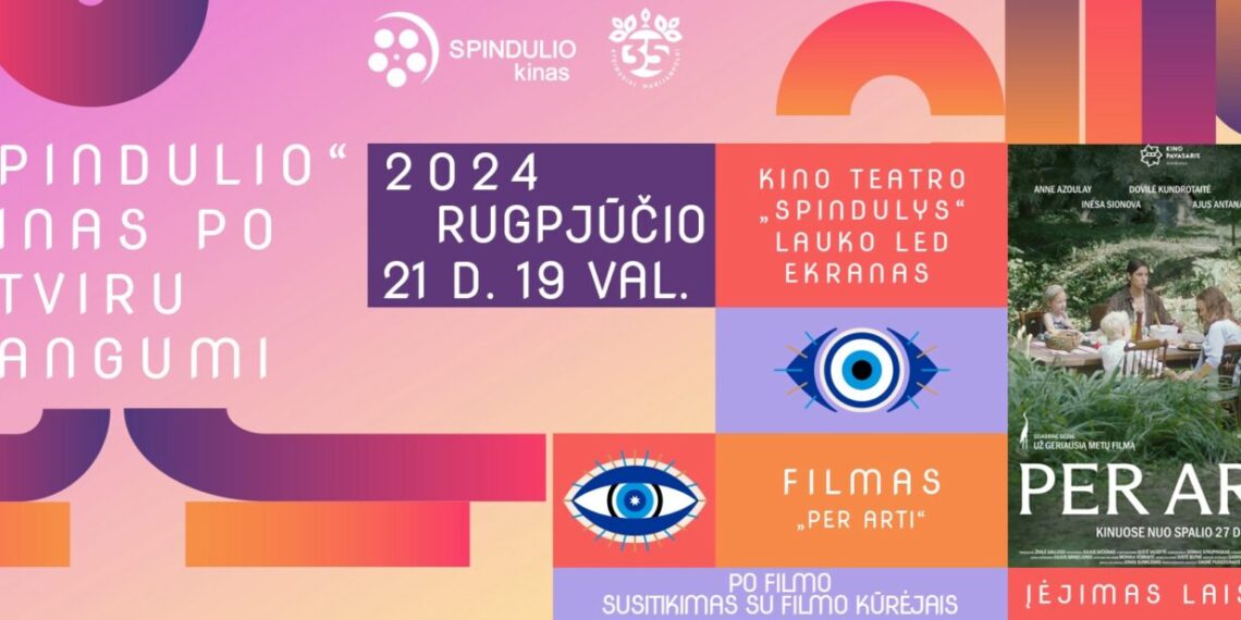 Kino teatro „Spindulys“ skvere – „Spindulio“ kinas po atviru dangumi