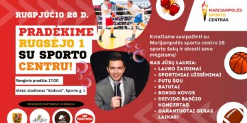 Rugsėjo 1-oji su Marijampolės sporto centru