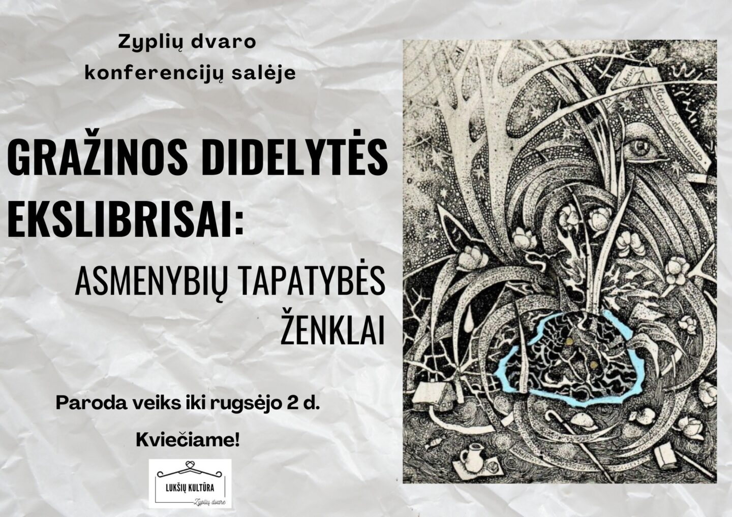 Gražinos Didelytės ekslibrisai: asmenybių tapatybės ženklai