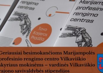 Geriausiai besimokančioms Marijampolės profesinio rengimo centro Vilkaviškio skyriaus mokinėms – vardinės Vilkaviškio rajono savivaldybės stipendijos