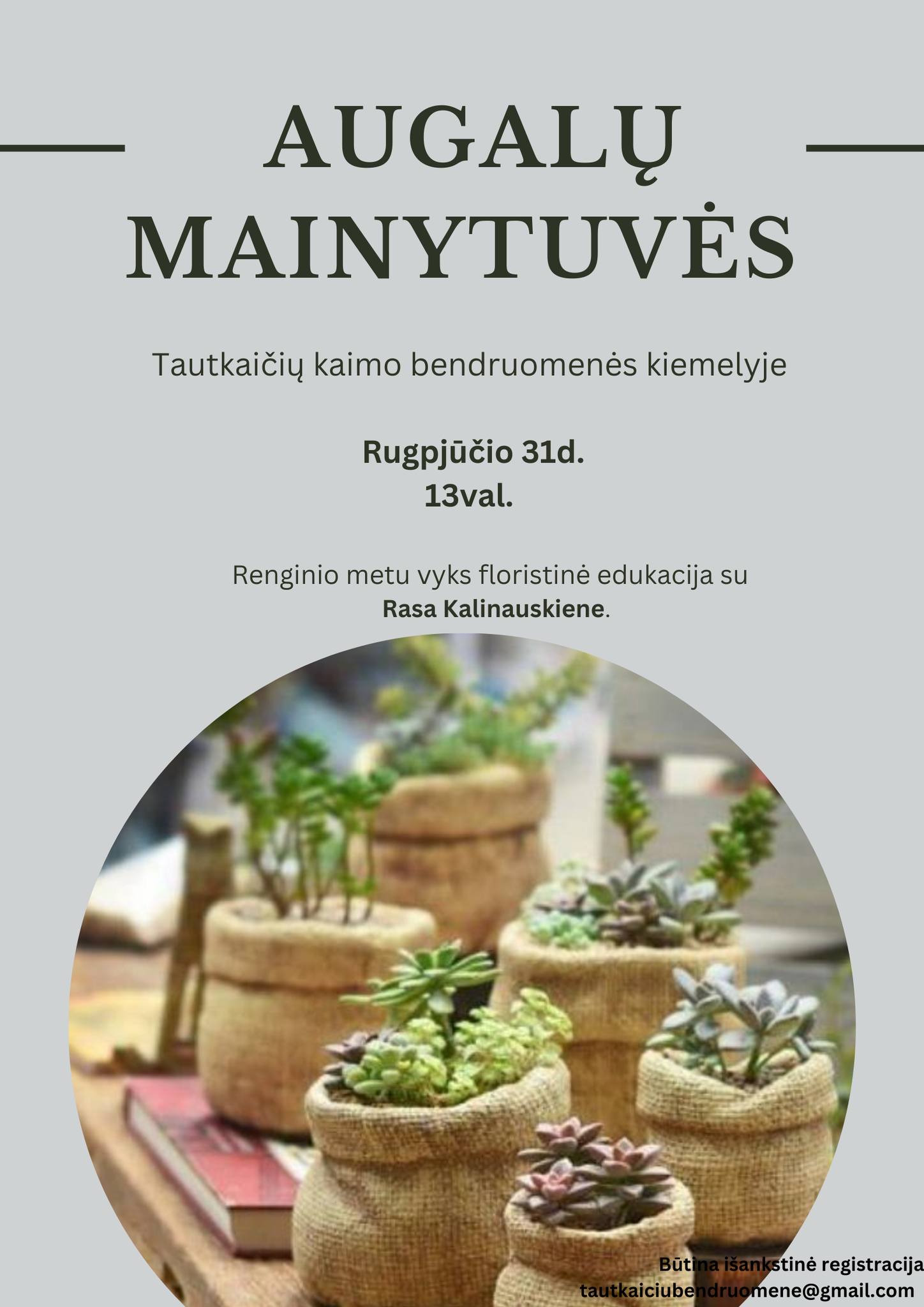 Augalų mainytuvės