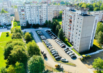 Daugiabučių namų gyventojams – patogesnės ir erdvesnės automobilių stovėjimo aikštelės