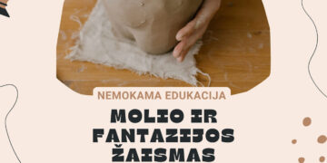 Edukacija „Molio ir fantazijos žaismas“ su edukatore R. Gegužiene