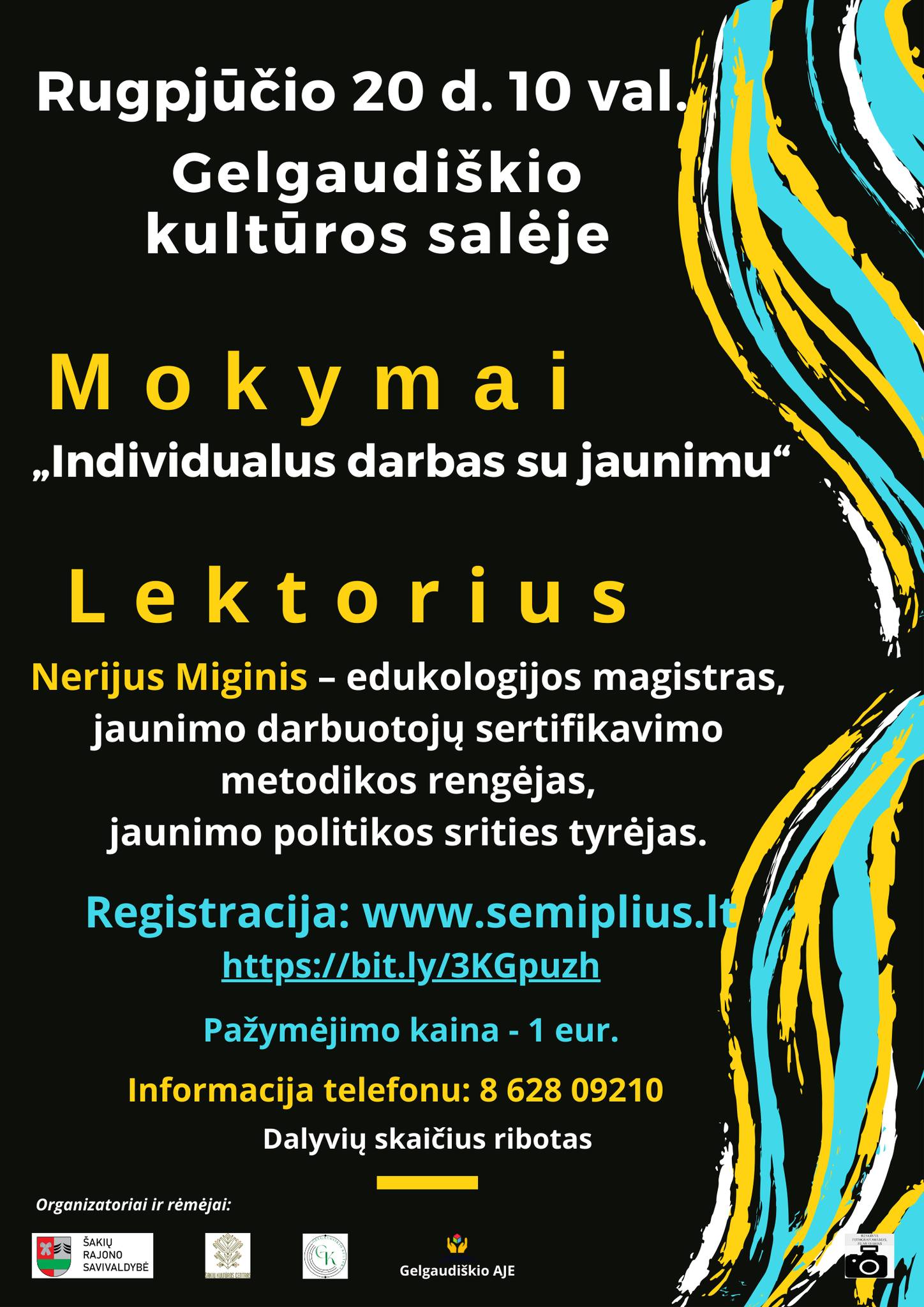 Mokymai „Individualus darbas su jaunimu“