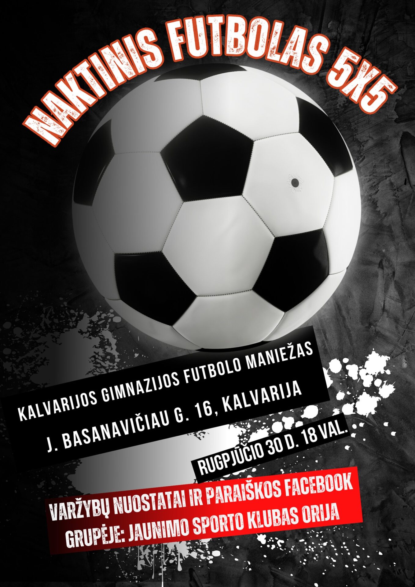 Naktinis futbolas 5x5