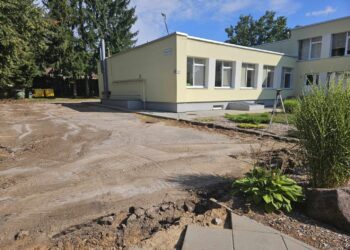 Prasidėjo Lekėčių mokyklos infrastruktūros atnaujinimo darbai