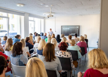 Susitikime Marijampolėje aptartos priemonės matematikos žinių spragoms pradinėse klasėse mažinti