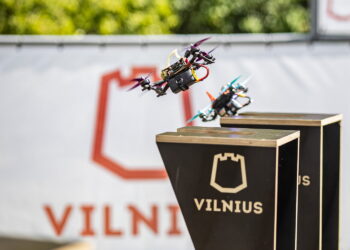 Atidaryta unikali dronų treniruočių erdvė