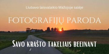 Fotografijų paroda „,Savo krašto takeliais beeinant"