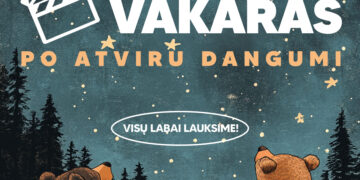 Kino vakaras po atviru dangumi | Meškučiai