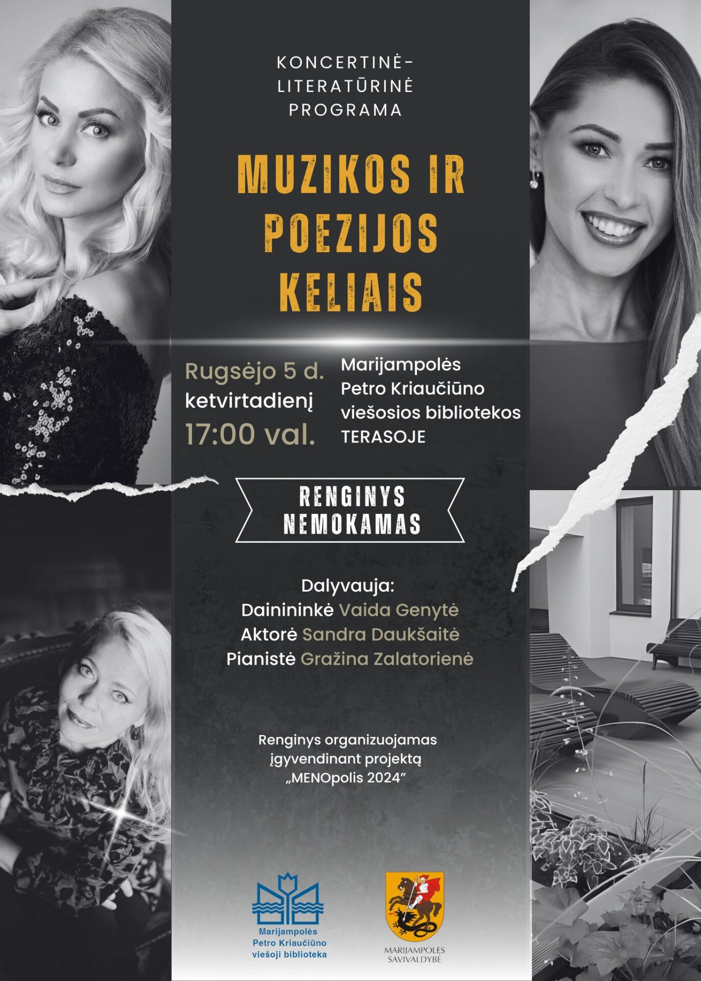 Poezijos ir muzikos vakaras „Muzikos ir poezijos keliais“