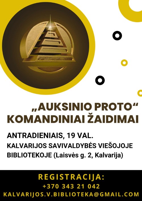 XXII „Auksinio proto“ sezonas