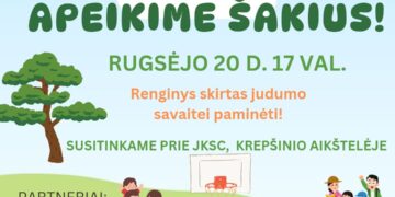 Europos judumo savaitė: žygis „Apeikime Šakius”