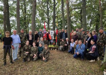 Voveriuose vyko minėjimas, skirtas žuvusiems partizanams atmint
