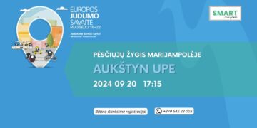 Pėsčiųjų žygis „Aukštyn upe”
