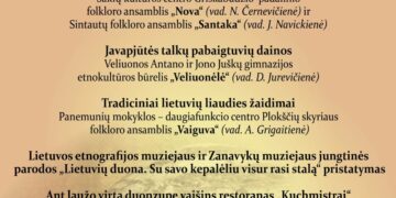 EDUKACINĖ DUONOS ŠVENTĖ „SU SAVO DUONA VISUR RASI SUOLĄ“