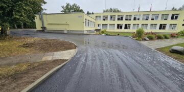 Lekėčių ir Kriūkų mokyklose baigiami infrastruktūros gerinimo darbai