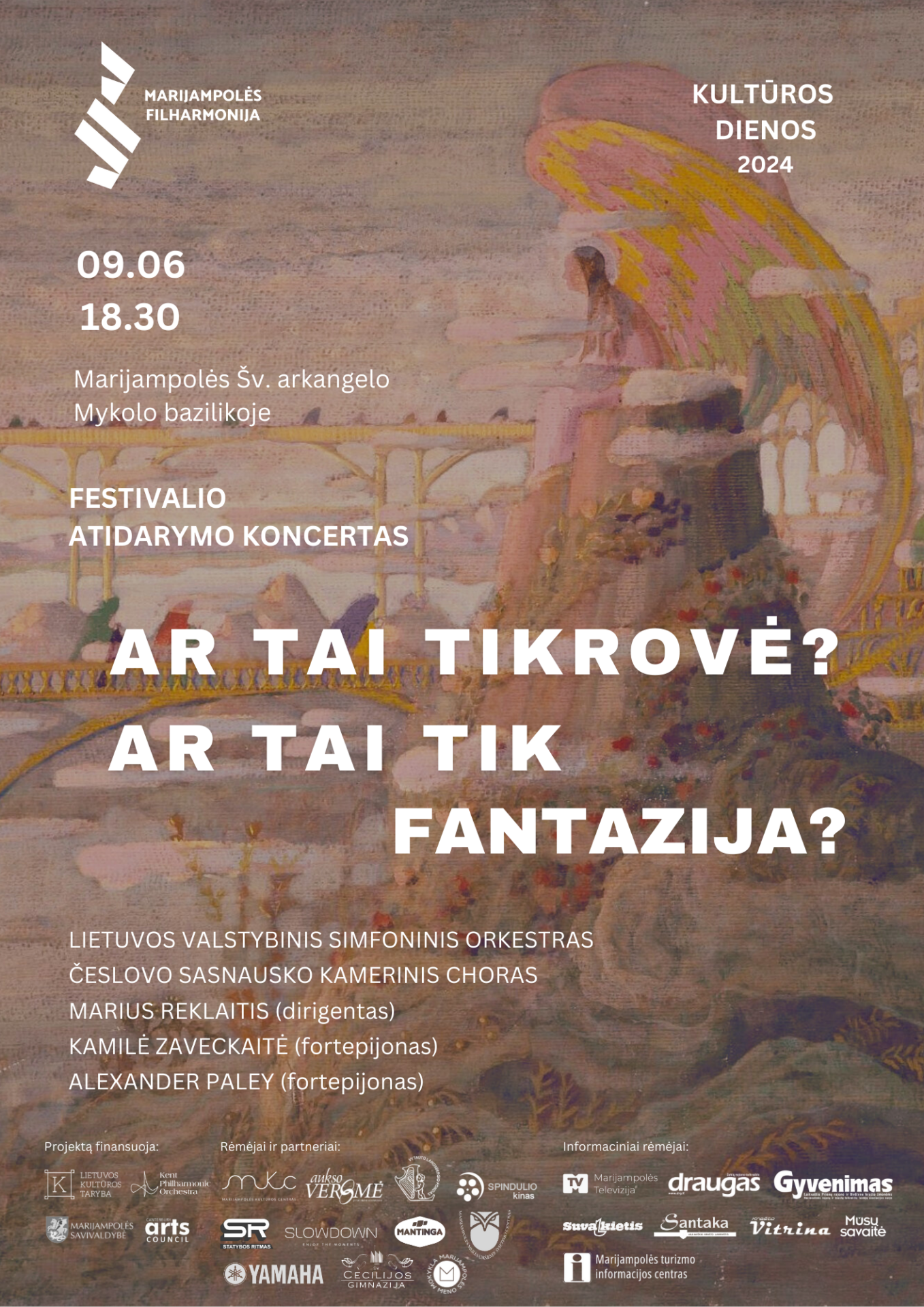 Festivalio atidarymo koncertas „AR TAI TIKROVĖ? AR TAI TIK FANTAZIJA?“