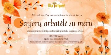 Arbatėlė senjorams su meru