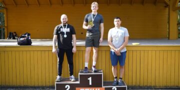 Kazlų Rūdos diskgolfo lygos „Sporto centro Taurė‘ 2024“ penktąjį etapą laimėjo Jonas Gruzdys