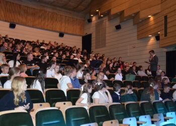 Vilkaviškyje vyko gabių mokinių pagerbimo šventė