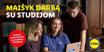 „Maišyk darbą su studijom“: „Lidl Lietuva“ siūlo lankstų darbo grafiką ir karjeros galimybes studentams