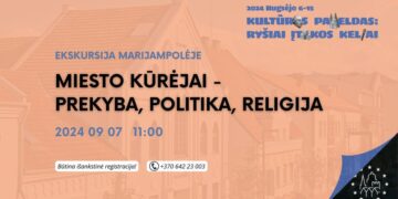 Ekskursija „Miesto kūrėjai - prekyba, politika, religija“ - EUROPOS PAVELDO DIENOS 2024